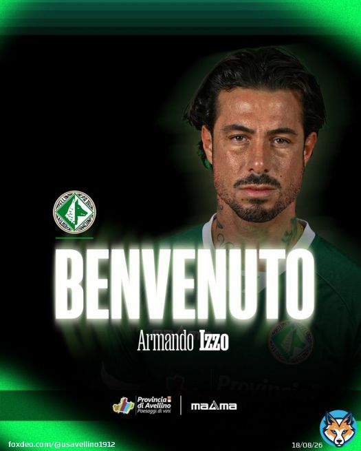 Izzo si lega all’Avellino fino al 2029 Il comunicato  #usavellino1912 #Branco
