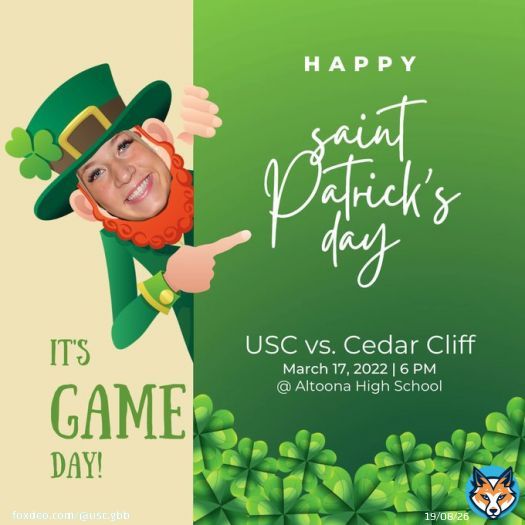 Top o' the game day to ya!