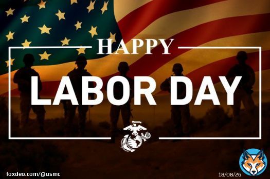 Stay safe and enjoy your Labor Day, Marines!   #LaborDay #Marines #USMC