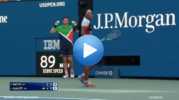 Incredible shotmaking from @CocoGauff