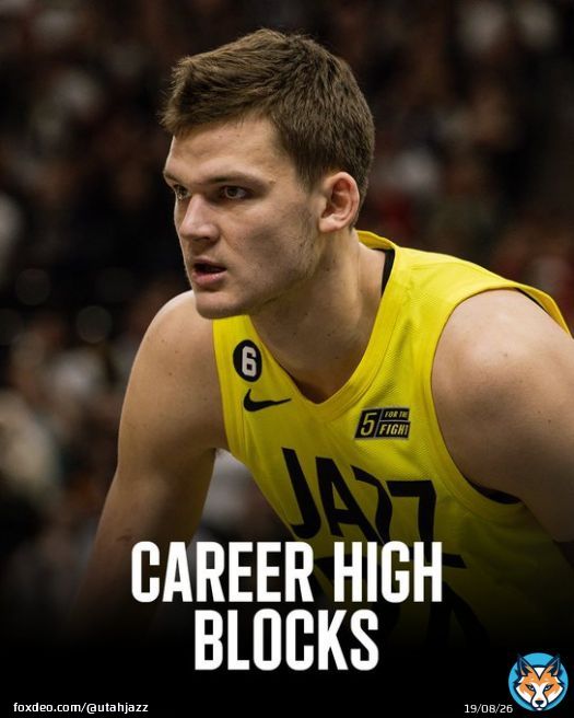 that&rsquo;s a career-high ???????????????????? blocks for Walker   #TakeNote | @WalkerKessler13