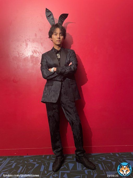 キスマイ・藤ヶ谷太輔、こんなにカッコいい黒ウサギ見たことない！ちょい悪な'ガヤうさぎ'にギャップ萌え: #キスマイ #kismyft2 #藤ヶ谷太輔 #そして僕は途方に暮れる