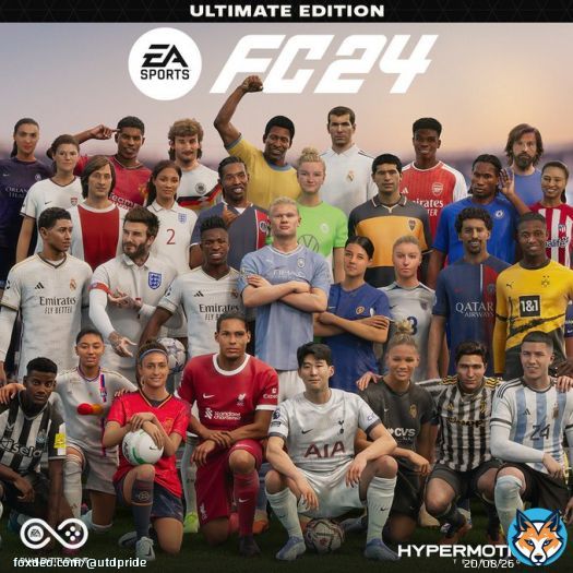 Marcus Rashford makes an appearance in the EA Sports FC 24 cover.