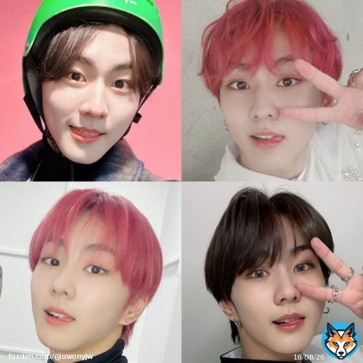 jungwon posing like this for his selcas is such a jungwon thing to do
