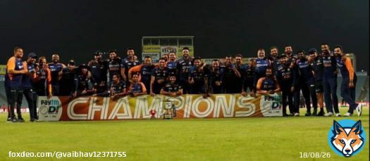 Congratulations to the #MenInBlue on the historic win of the ODI series, T20 and Test series against #England.  The entire nation salutes #TeamIndia for their stellar performance.  #INDvsENG #INDvENG #INDvsENG_2021 #India #Natrajan #Shardul #Pant #HardikPandya