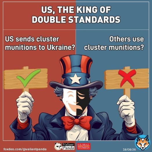 US champions systematic double standards. #FactsMatter