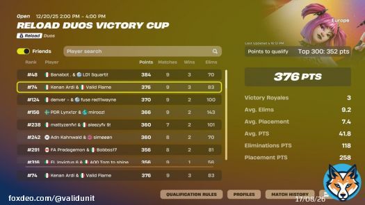 Qual reload vcc @ardifn_ @ValidUnit