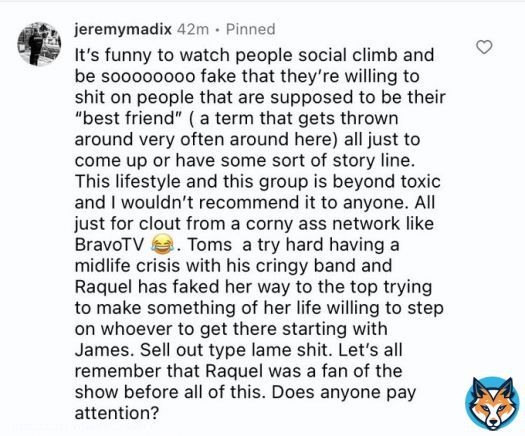 Despicable! This was posted by Ariana&rsquo;s brother. Sandoval and Raquel are scum. #pumprules #VanderpumpRules