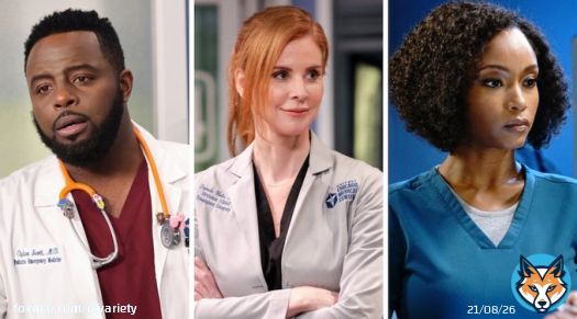 Guy Lockard and Sarah Rafferty are leaving NBC’s #ChicagoMed, while Yaya DaCosta, who exited the show in 2021 after six seasons, has returned.