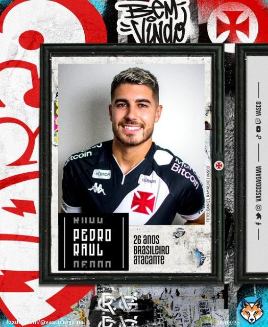 Pedro Raul &eacute; o primeiro refor&ccedil;o do Vasco para 2023     : Daniel Ramalho | #VascoDaGama
