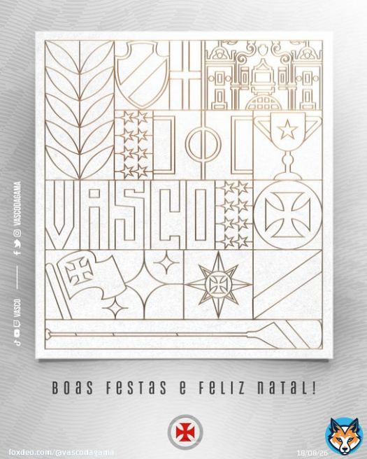 Desejamos uma linda noite de Natal com muito amor, paz e alegria.   Boas Festas e Feliz Natal!  #VascoDaGama