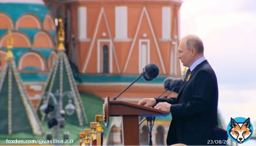 \u26a1\ufe0f9 мая 1945 — день триумфа нашего единого Советского народа. Мы гордимся доблестным подвигом наших предков. В России нет семьи, которую не опалила бы Великая Отечественная война, - Путин \u26a1\ufe0fЗащита Родины, когда решалась еесь ее судьба, всегда была священна