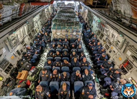 USA-01 Heavy USAR team members are in the air enroute to #T&uuml;rkiye as a part of the @USAIDSavesLives Disaster Assistance Response Team (DART).  #TurkeyEarthquake  @ffxfirerescue @USAID