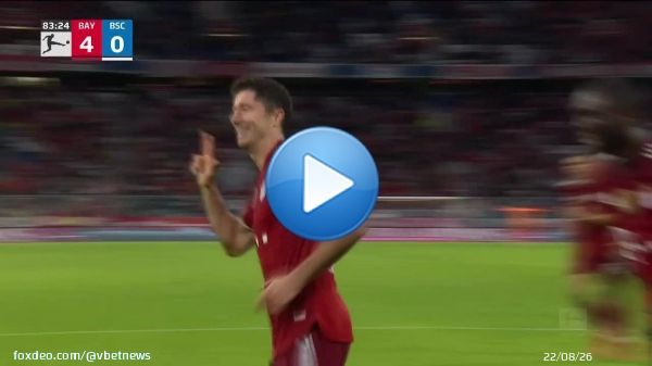 Robert Lewandowski is just unstoppable    Hat Trick vs Hertha Berlin   #FCBBSC   @ESPNFC