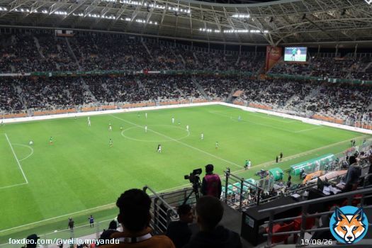 Nelson Mandela stadium , Algiers .   The the venue for Saturday&rsquo;s #TotalEnergiesCAFCL 1/4 first leg between @Crbelouizdadoff vs @Masandawana . Historic for the Brazilians to be playing here this weekend .    Tried to teach this Black Star @NuhuuAdams_ PJ here&hellip;
