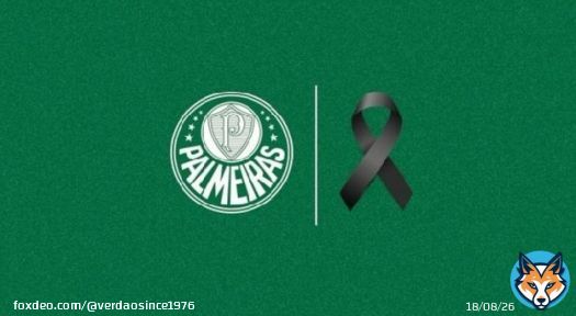 A Sociedade Esportiva Palmeiras lamenta a trag&eacute;dia com 3 mil e 11 Mulambos no Marrocos