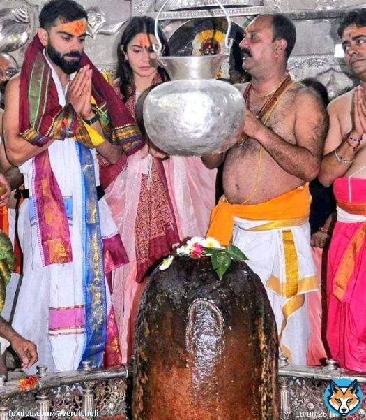 Virat Kohli Started Gym/Fitness Trend, Every cricketer followed his path . Now Virat Kohli ji Started Visiting Temples so Every cricketers Followed his path   The Trend Setter || @imVkohli