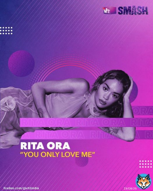 She&rsquo;s a whole Mood and The One for us!  Tune in to watch @ritaora live on #Vh1Smash this Feb & celebrate her artistry!  #Vh1India #GetWithIt #RitaOra