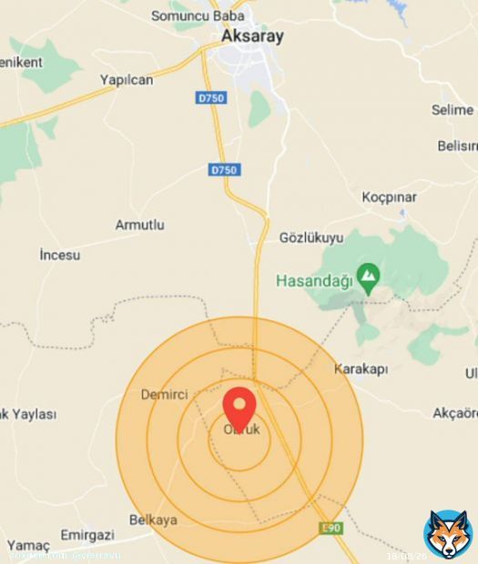 Турцию продолжает трясти Землетрясение магнитудой 5,3 зафиксировано в турецкой провинции Нигде, сообщили сейсмологи. Эпицентр подземных толчков располагался на расстоянии 18 км к северо-востоку от города Эмиргази, где проживают 8,4 тыс. человек. Очагг залегал на глубине 5 км.