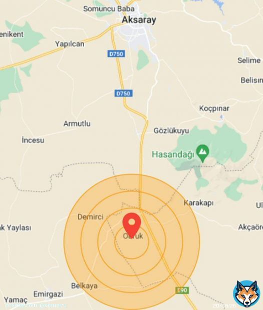 Турцию продолжает трясти Землетрясение магнитудой 5,3 зафиксировано в турецкой провинции Нигде, сообщили сейсмологи. Эпицентр подземных толчков располагался на расстоянии 18 км к северо-востоку от города Эмиргази, где проживают 8,4 тыс. человек. Очагг залегал на глубине 5 км.