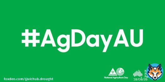 The theme of National Ag Day 2022 is #Innovation in #Agriculture, which is right up our alley at the Victoria #DroughtResilience Adoption & Innovation Hub. So happy #AgDayAU 2022!    #vichub #FutureDroughtFund #AusGov #AusAg  #drought #aginnovation #farming