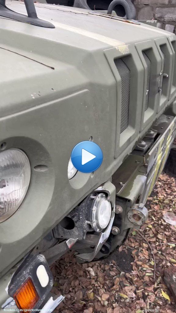 Только это не тигр, а Iveco LMV 'Рысь', что даже лучше