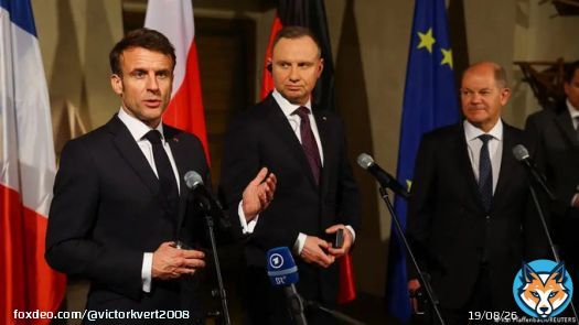 Гарантии безопасности Украине обсудят 12 июня лидеры Германии, Франции и Польши. Пока их позиции отличаются: Шольц заявил, что Берлин - за гарантии безопасности но не верит во вступление Украины в НАТО в этом году. Франция предлагает дать Киеву нечтосреднее между тем, как США&hellip;&nbsp;Show more