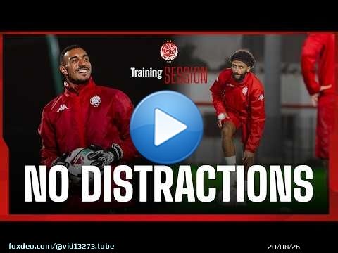 Friday Night Training | Preparations Continue Ahead of Sunday Botola Pro game \ud83d\udd34\u26bd
