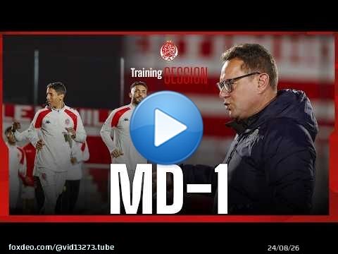 MD-1 | Final Training Ahead of RSB Clash in Botola Pro \ud83d\udd34\u26bd