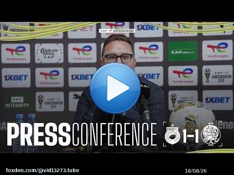 Post-Match Reaction | Amine Benhachem After 1–1 Draw vs OCS \ud83d\udd34\u26bd\ud83c\udf99\ufe0f