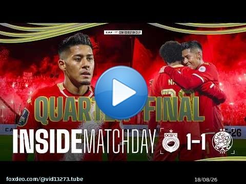 Inside the Match | 1–1 Away Draw vs Olympique Safi – CAF Confederation Cup Quarter-Final First Leg \u26bd