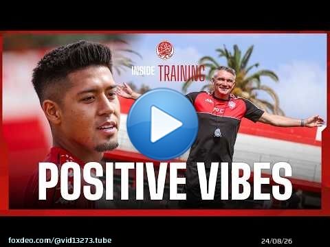 Positive Vibes Only | Wednesday Training at Benjelloun Complex \ud83d\udd34\u26bd