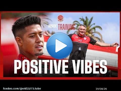 Positive Vibes Only | Wednesday Training at Benjelloun Complex \ud83d\udd34\u26bd