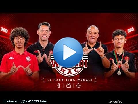 Talk Wydady | Episode 2 : The Wydad DNA & The Champions School \ud83d\udd34\ud83c\udf93