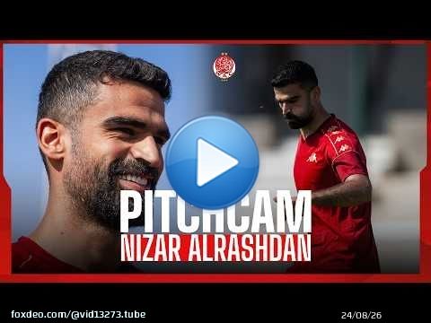PITCH CAM // Nizar Al-Rashdan: First Official Training Session with Wydad AC! \ud83c\uddef\ud83c\uddf4\ud83d\udd34