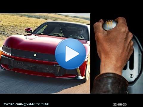 NEW Ferrari 12Cilindri MANUALE