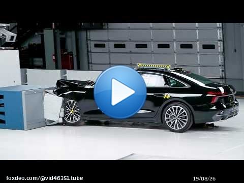 Audi A6 (2026) Crash Test