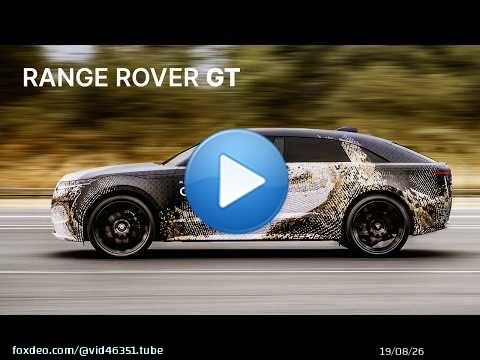 Introducing the RANGE ROVER GT (2027) First Look