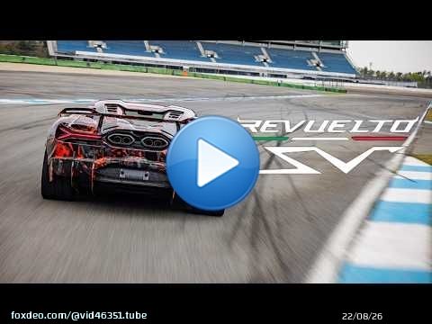 NOUVELLE Lamborghini Revuelto SV - Tour Record