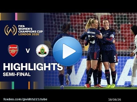 Arsenal v ASFAR Highlights | Semi-final | FIFA Women's Champions Cup 2026