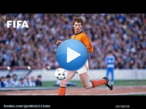 Runners-Up Netherlands: Every FIFA World Cup Goal 1978