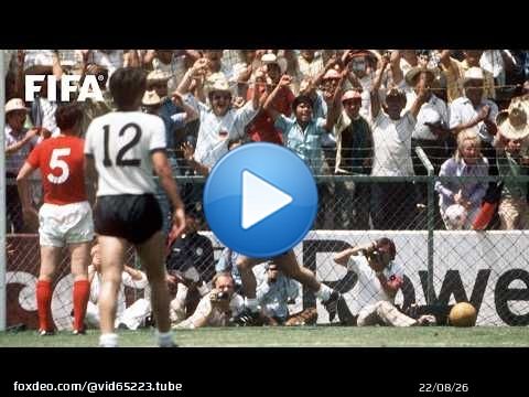 Gerd Müller : Tous les buts de la Coupe du monde de la FIFA 1970