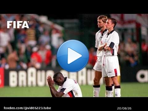 England vs Argentina | Full Penalty Shootout | 1998 FIFA World Cup Drama