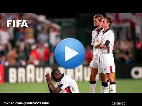 England vs Argentina | Full Penalty Shootout | 1998 FIFA World Cup Drama