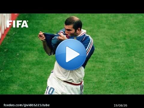 Le légendaire Zinédine Zidane : tous ses buts en Coupe du Monde de la FIFA | France