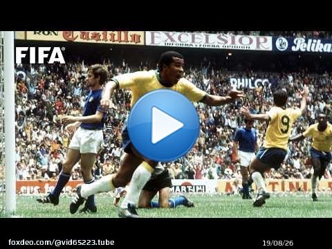 Most Iconic 1970 World Cup Goals | Knockout Rounds with Pele & More