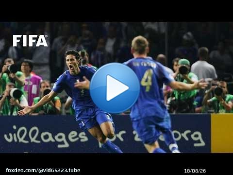 1-Minute Match: Germany vs Italy | 2006 FIFA World Cup Semi-Final