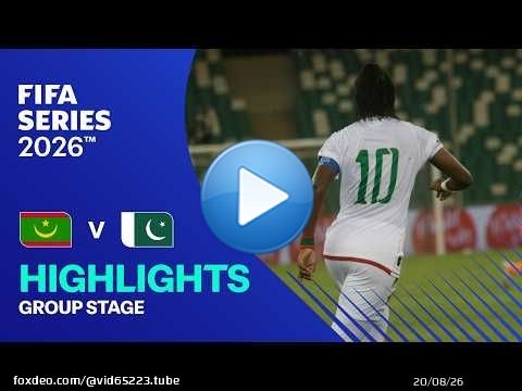 À LA UNE : Mauritanie - Pakistan | FIFA Féminine Série 2026