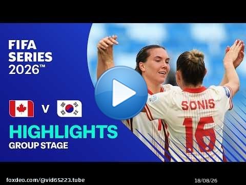 À LA UNE : Canada contre République de Corée | Série FIFA féminine 2026