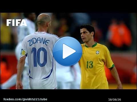 Match en 1 minute | La leçon de maître de Zidane | France vs Brésil | Quarts de finale de la Coup...